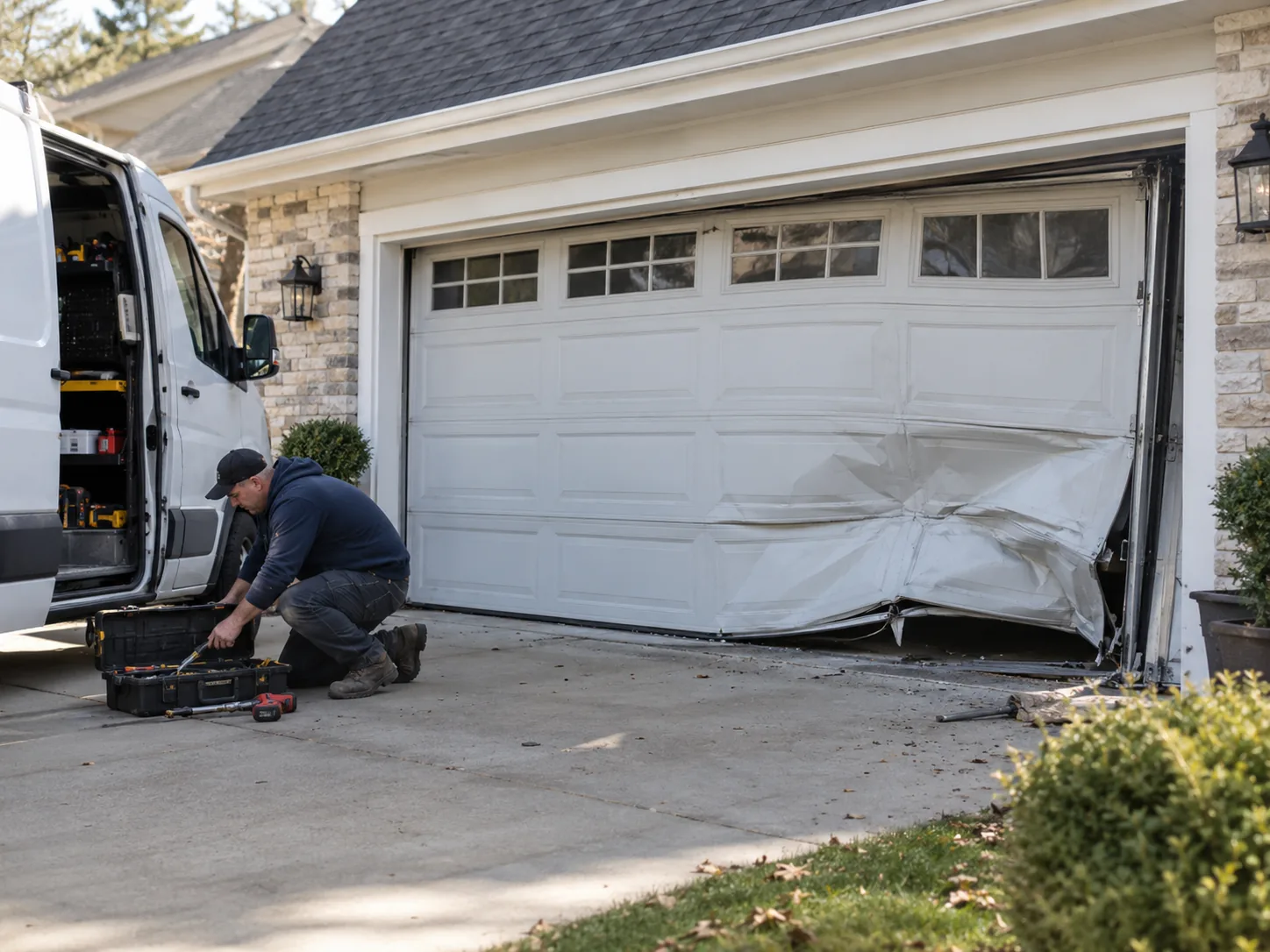 Emergency Garage Door Repair, Great Falls VA in Ashburn