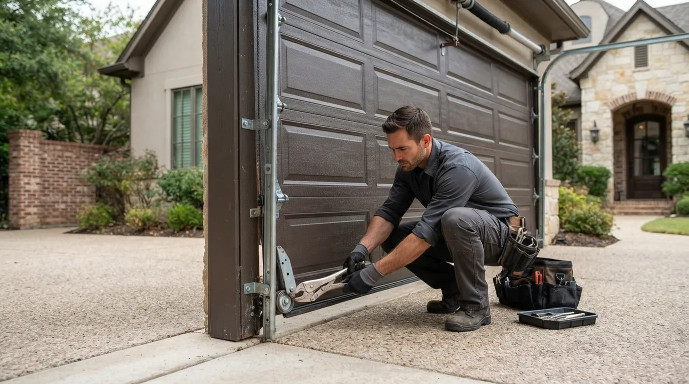 Garage Door Repair for Wolf Trap's 1980s Housing Stock in Ashburn