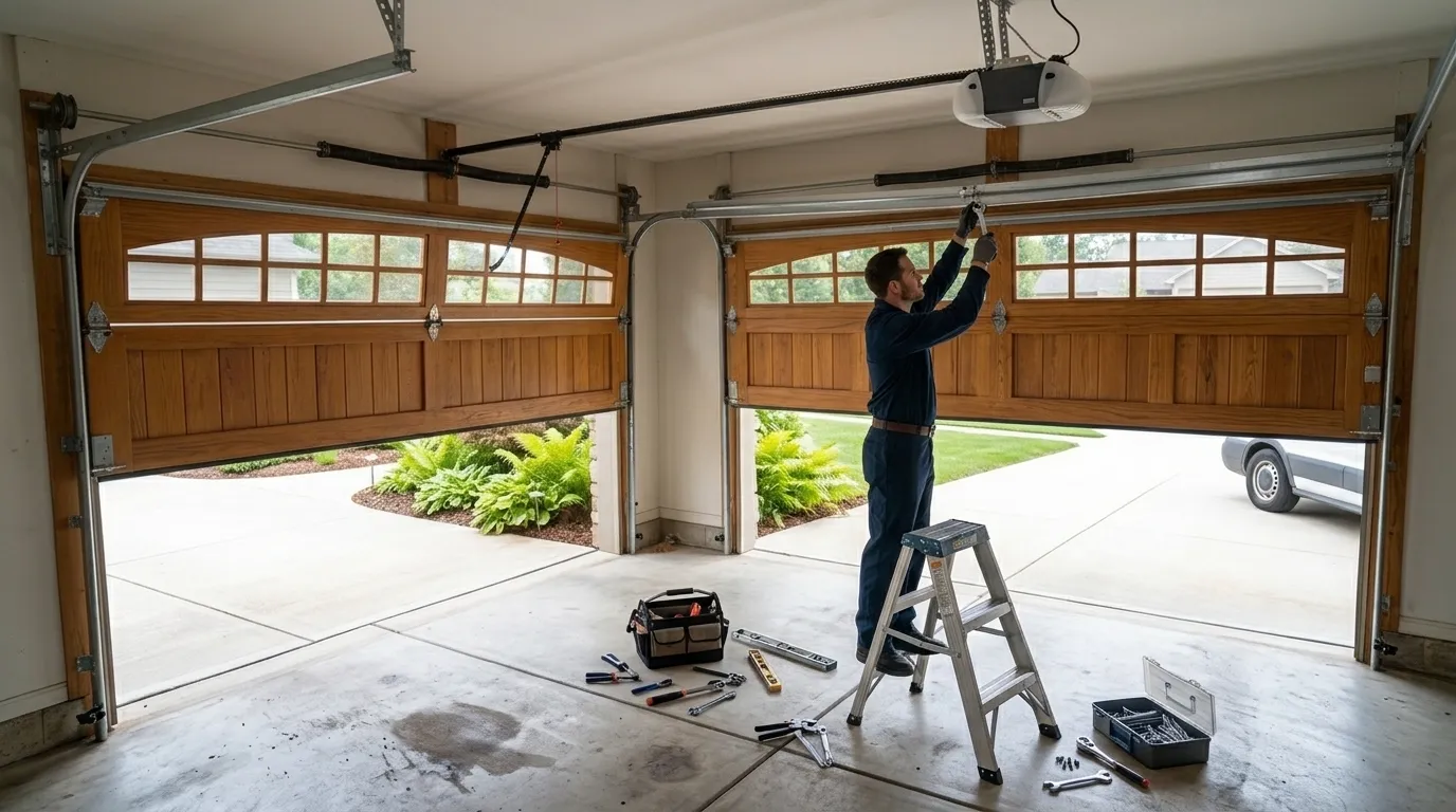 Opener Installation for Brambleton's Newer Garage Doors in Ashburn