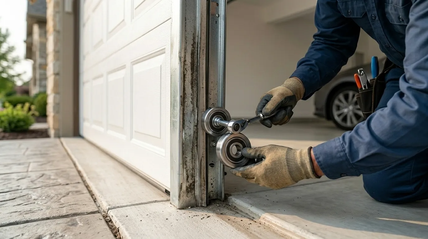 Roller Replacement for Wolf Trap's 1981-Era Doors in Ashburn