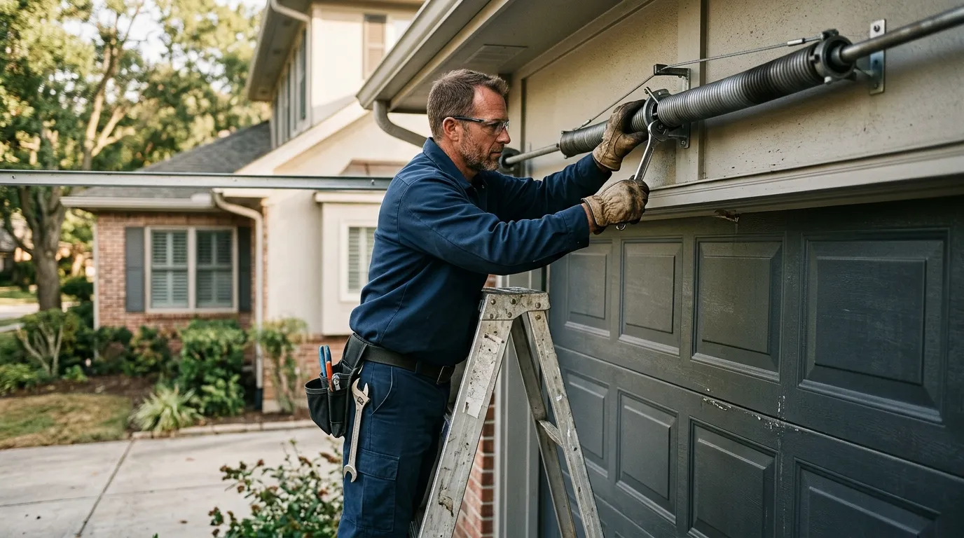 Spring Repair for Brambleton Garage Doors in Ashburn